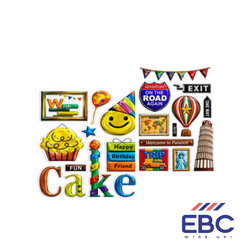 Stickers Creative Scrapbooking 3D
